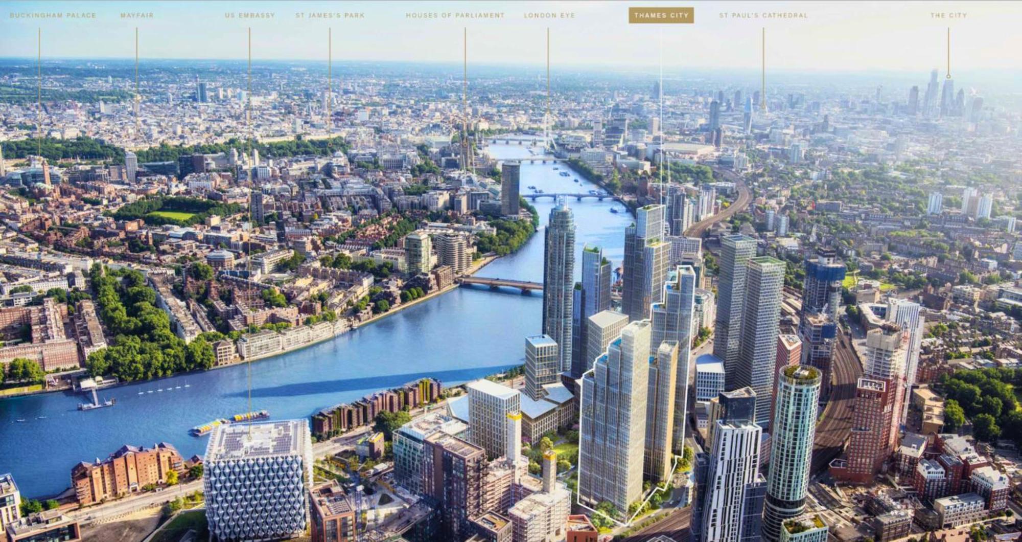 Lavish Penthouse River View Fast Wifi - Luxurylondonstays Εξωτερικό φωτογραφία