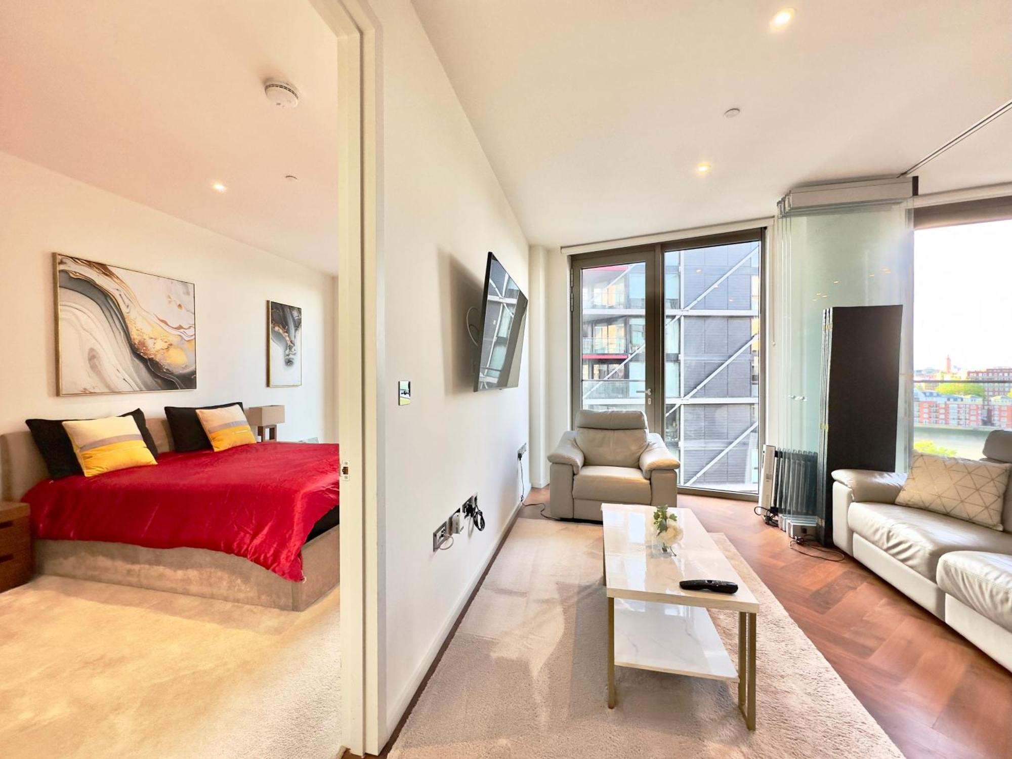 Lavish Penthouse River View Fast Wifi - Luxurylondonstays Εξωτερικό φωτογραφία