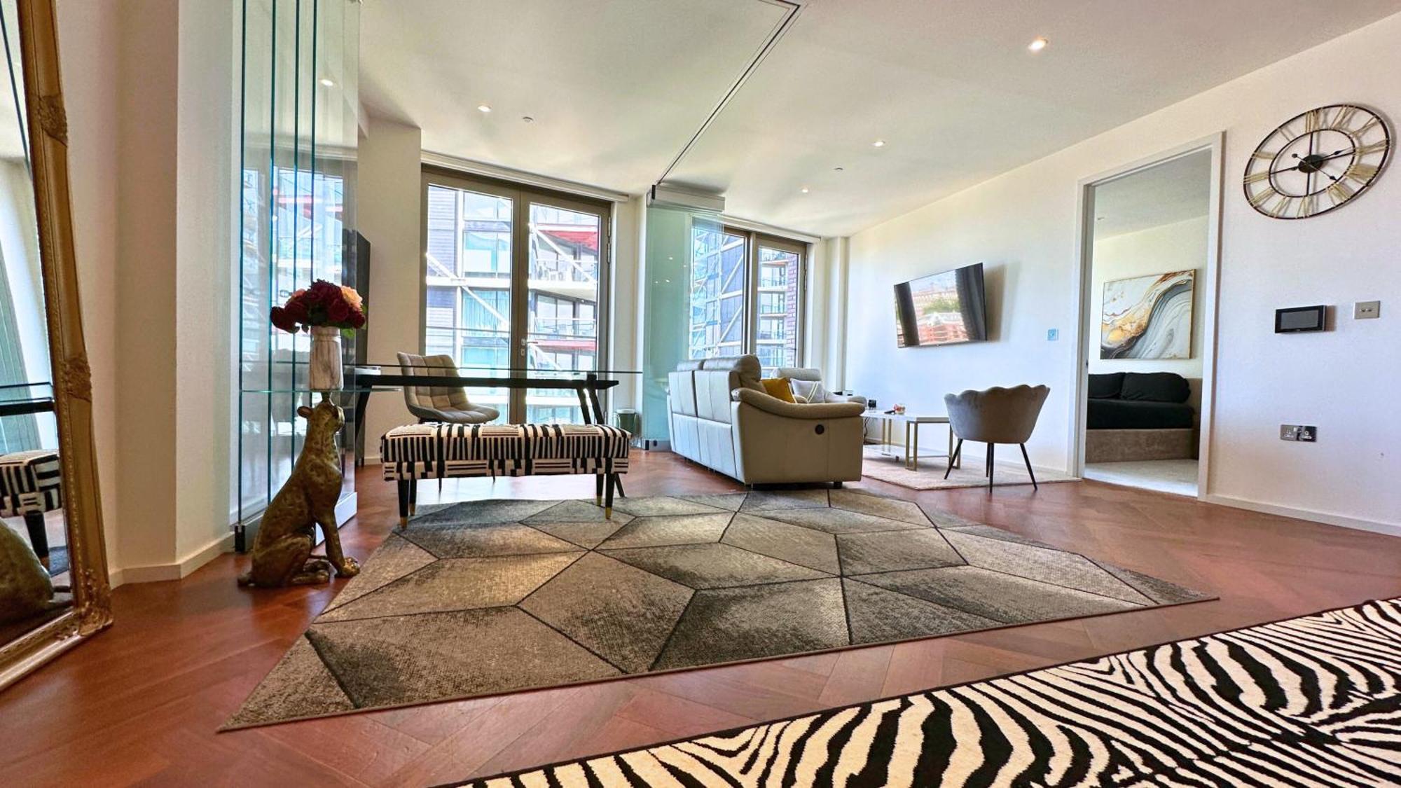 Lavish Penthouse River View Fast Wifi - Luxurylondonstays Εξωτερικό φωτογραφία