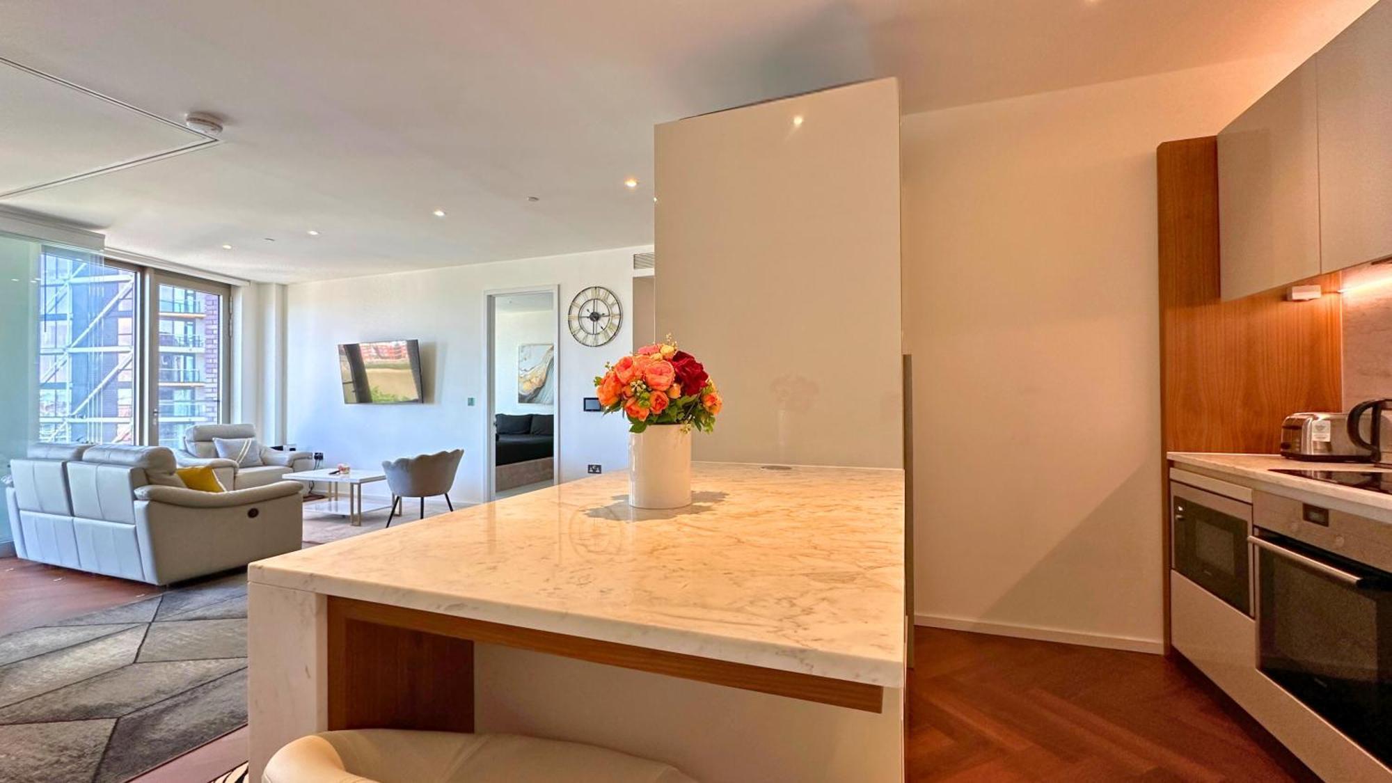 Lavish Penthouse River View Fast Wifi - Luxurylondonstays Εξωτερικό φωτογραφία