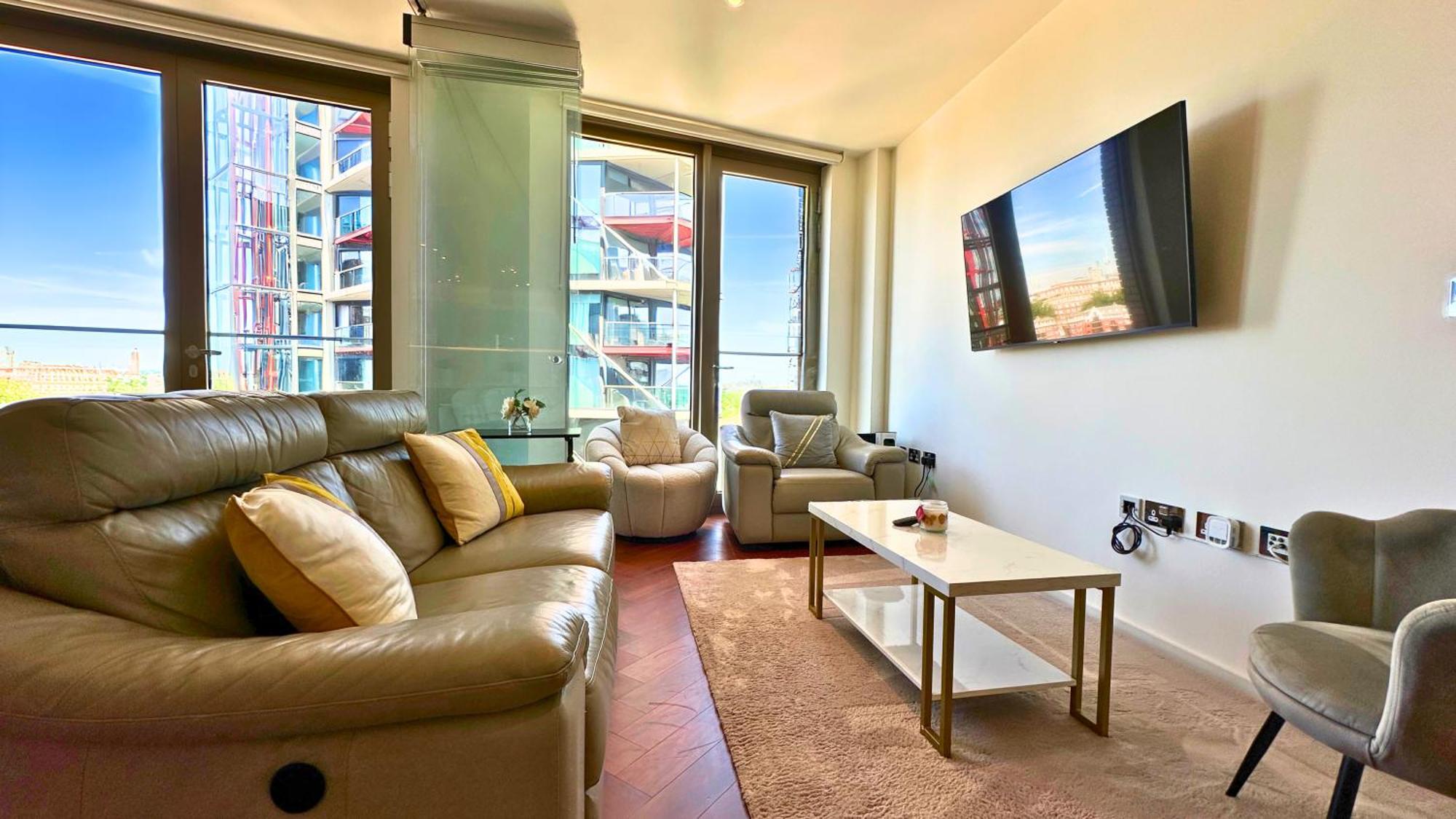Lavish Penthouse River View Fast Wifi - Luxurylondonstays Εξωτερικό φωτογραφία