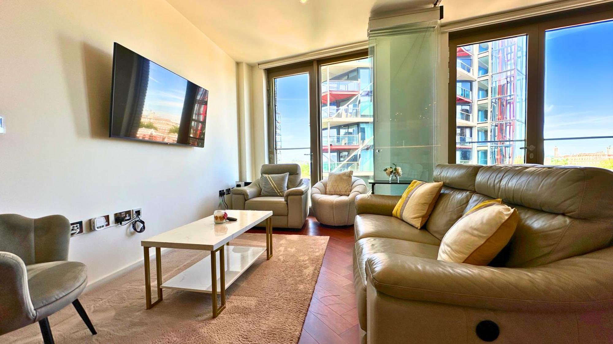 Lavish Penthouse River View Fast Wifi - Luxurylondonstays Εξωτερικό φωτογραφία